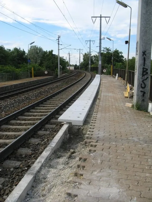 Renovierung der Bahnsteigkanten, Foto 5