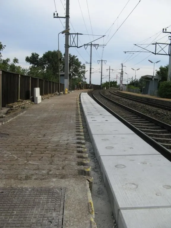 Renovierung der Bahnsteigkanten, Foto 6