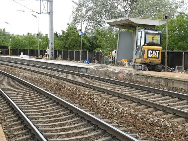 Renovierung der Bahnsteigkanten, Foto 23