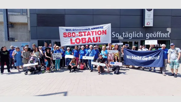 Protest- und Stationswanderung, Foto 1