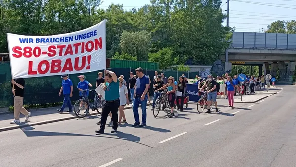 Protest- und Stationswanderung, Foto 3