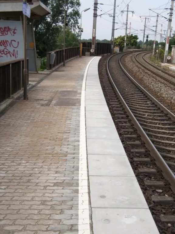 Renovierung der Bahnsteigkanten, Foto 30