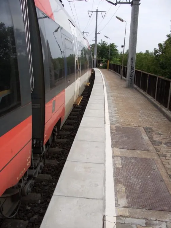 Renovierung der Bahnsteigkanten, Foto 32