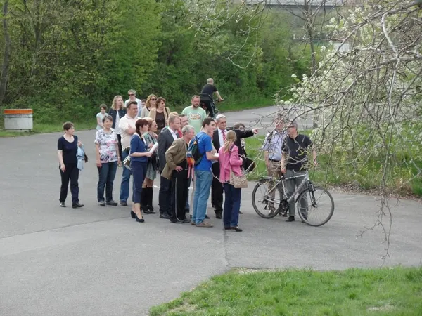 Besuch von Ernst Nevrivy, Foto 2