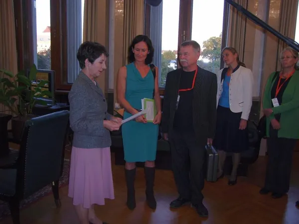 Übergabe der Petition im Parlament, Foto 10