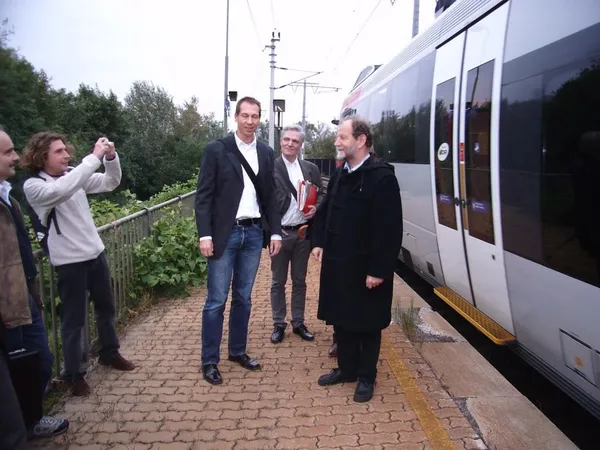 Besuch von Michael Cramer, Foto 2