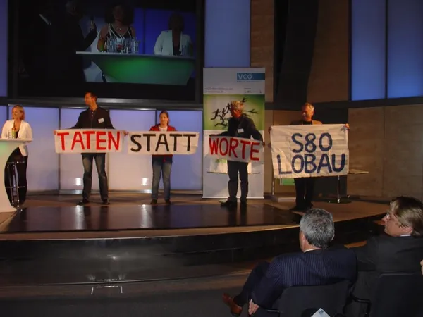 Aktion beim VCÖ-Mobilitätspreis, Foto 3