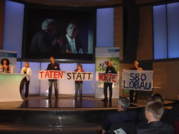 Aktion beim VCÖ-Mobilitätspreis, Foto 4