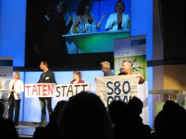 Aktion beim VCÖ-Mobilitätspreis, Foto 5
