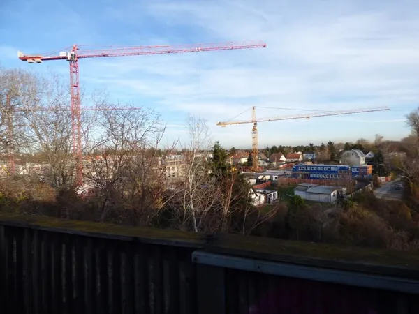 Baufortschritt der neuen Wohnungen neben der Station, Foto 9