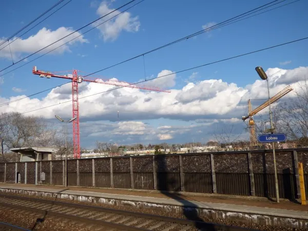 Baufortschritt der neuen Wohnungen neben der Station, Foto 18