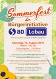 Flyer zum Sommerfest am 19. August 2017